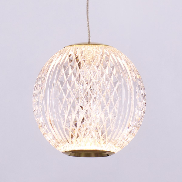 Подвесная люстра DeLight Collection Elliot Diamante MD20001012-17A gold