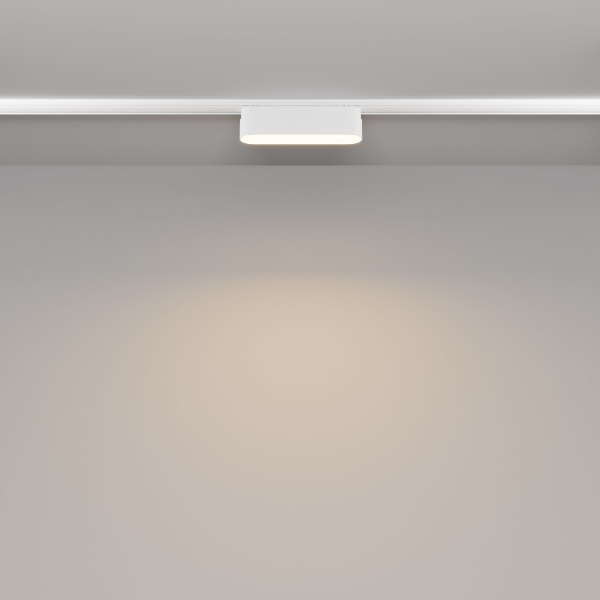 Трековый магнитный светильник Maytoni Basis TR080-1-6W3K-W