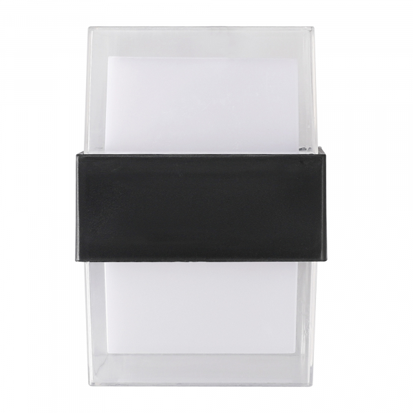 Уличный настенный светильник Uniel ULU-P26B-2x5W/4000K IP65 BLACK UL-00010518