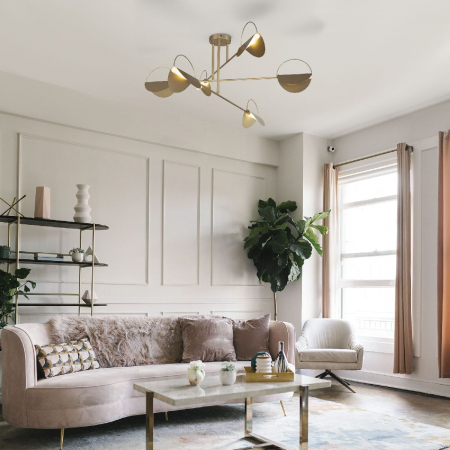 Eurosvet 70148/6 золото Smart