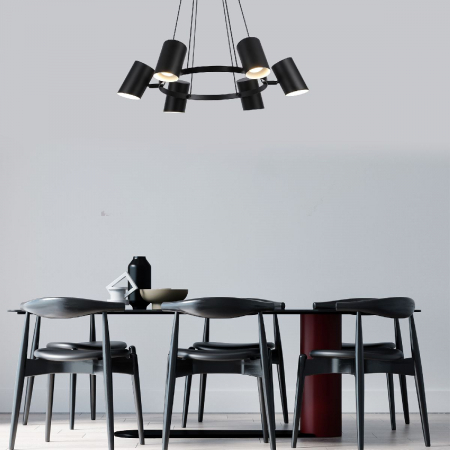 Eurosvet 70147/6 черный Smart