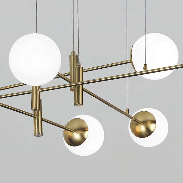 Подвесная люстра Eurosvet Planet 70146/8 латунь Smart a062029