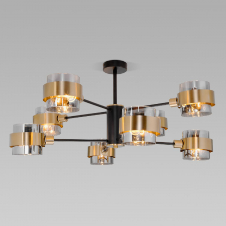 Eurosvet 70127/8 черный/дымчатый