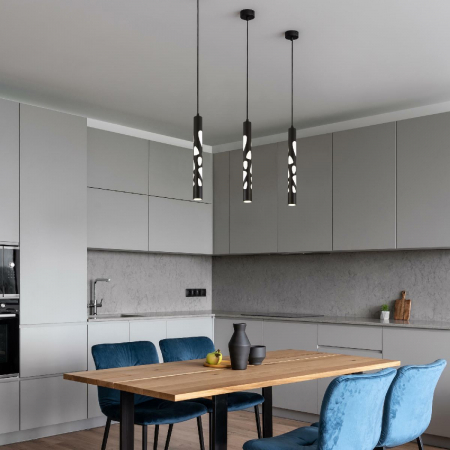 Eurosvet DLR037 12W 4200K черный матовый