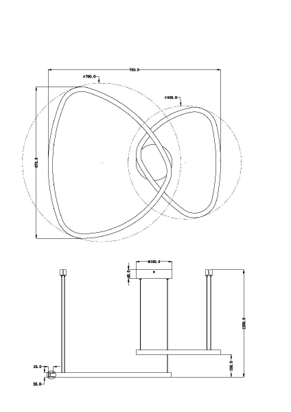Подвесная люстра Arte Lamp Madison A2194SP-2BK