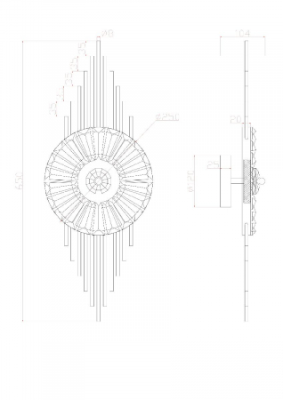 Arte Lamp A2564AP-1PB