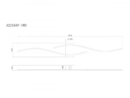 Arte Lamp A2216AP-1WH