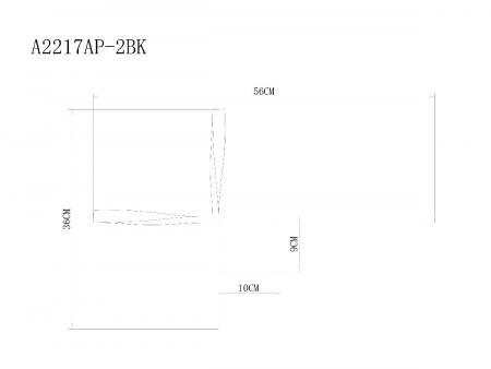 Arte Lamp A2217AP-2BK