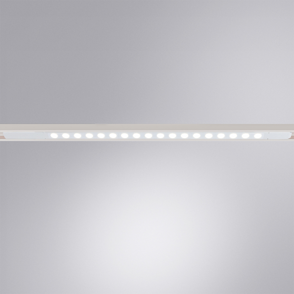 Трековый магнитный светильник Arte Lamp Optima A7266PL-1WH