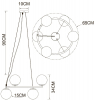 Arte Lamp A2224SP-6BK