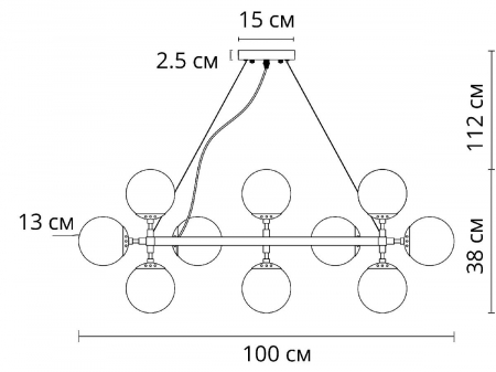 Arte Lamp A1664SP-25GO