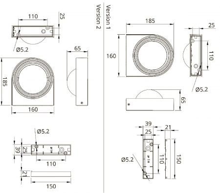 Arte Lamp A1831AL-1BK