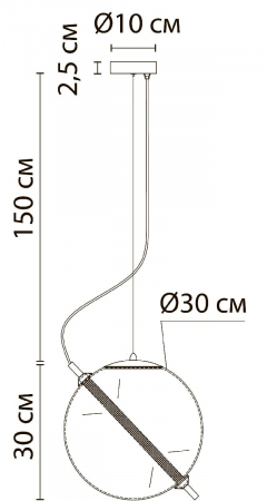 Arte Lamp A3230SP-1PB