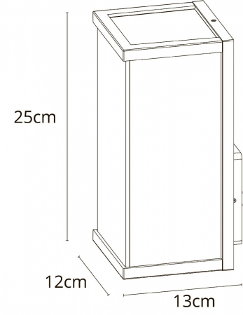 Arte Lamp A1631AL-1BK