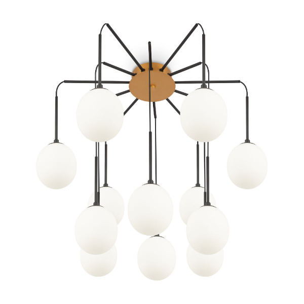 Подвесная люстра Maytoni Branch MOD176PL-12G