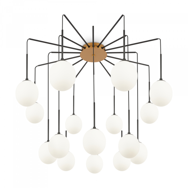 Подвесная люстра Maytoni Branch MOD176PL-16G