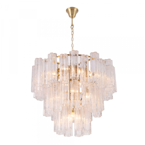 Подвесная люстра Crystal Lux ROSE SP15 BRASS