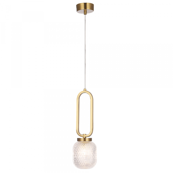 Подвесной светильник Crystal Lux CAROLINA SP1 V2 BRASS