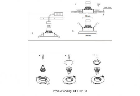 Crystal Lux CLT 061C1 CH