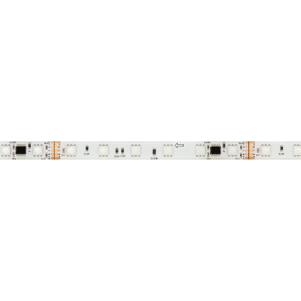 Светодиодная герметичная лента Arlight DMX-SE-B60-10mm 24V RGB-PX6 (14 W/m, IP65, 5060, 5m) 039607