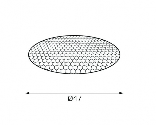 Сетчатый фильтр для светильников Italline HONEYCOMB filter