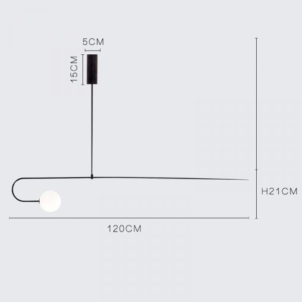 Подвесной светильник ImperiumLoft Lines G 140822-26