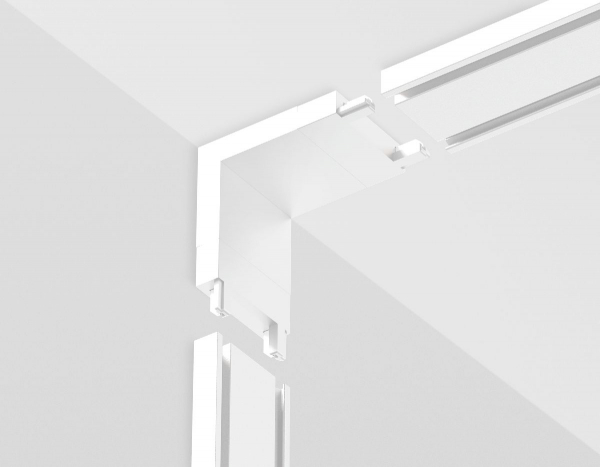 Коннектор угловой для шинопровода Ambrella Light Magnetic Ultra Slim Track System GV1103