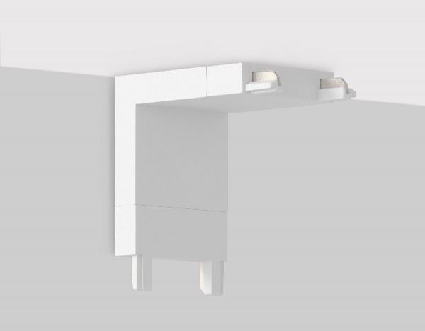 Коннектор угловой для шинопровода Ambrella Light Magnetic Ultra Slim Track System GV1103