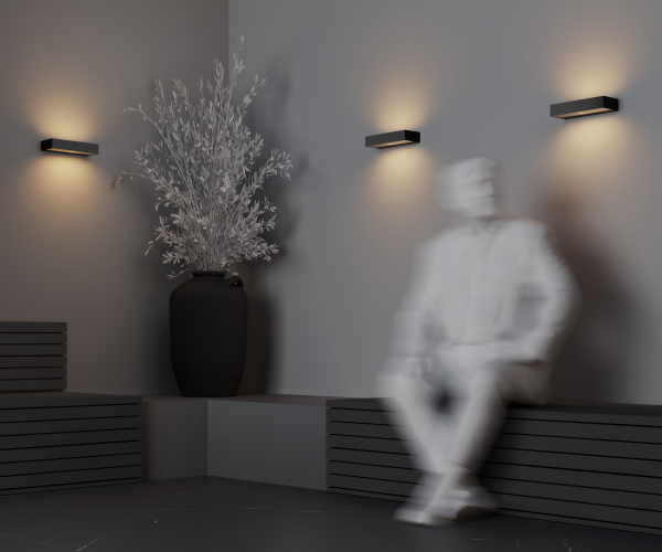 Уличный настенный светильник Maytoni Lot O428WL-L20GF3K