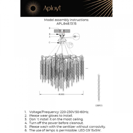 Aployt APL.848.13.15
