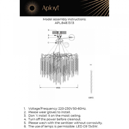 Aployt APL.848.13.13
