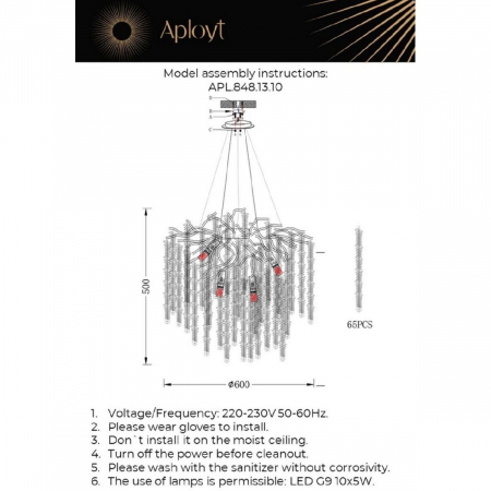 Aployt APL.848.13.10