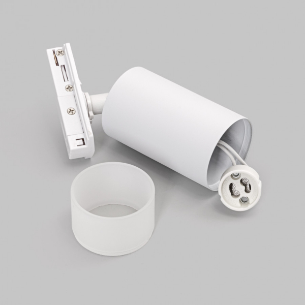 Трековый однофазный светильник IMEX Leon GU10 IL.0010.0014 WH