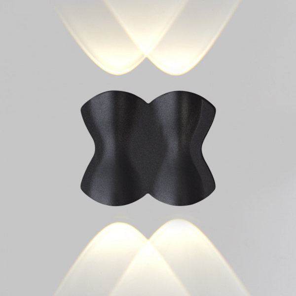 Уличный настенный светильник IMEX Cross IL.0014.0019-4-BK