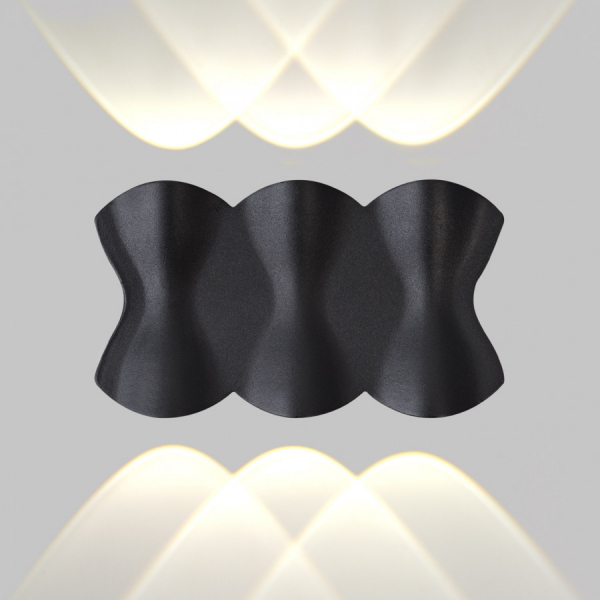 Уличный настенный светильник IMEX Cross IL.0014.0019-6-BK