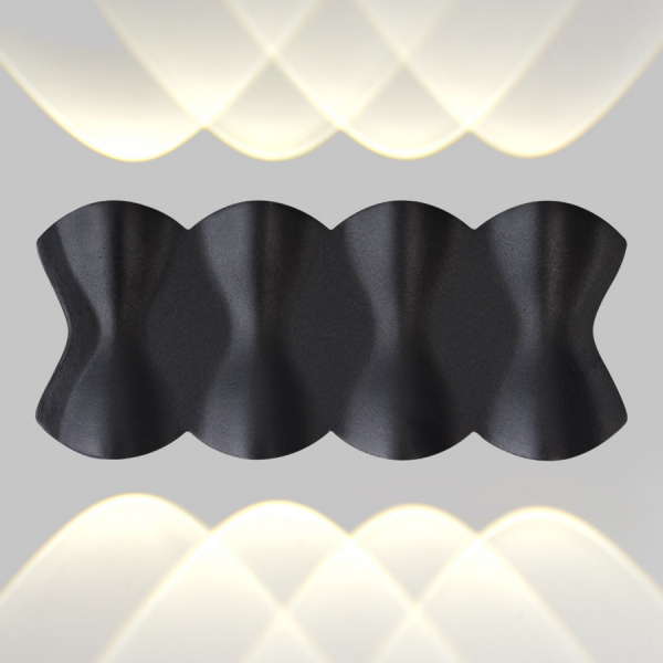 Уличный настенный светильник IMEX Cross IL.0014.0019-8-BK