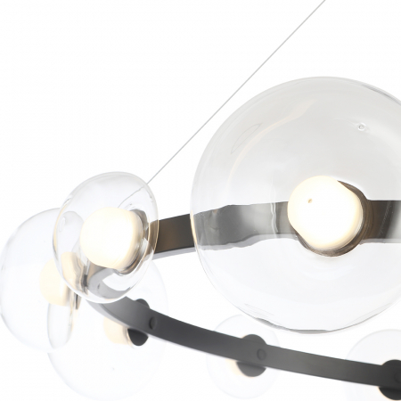 Crystal Lux BOSQUE SP12 BLACK/TRANSPARENT
