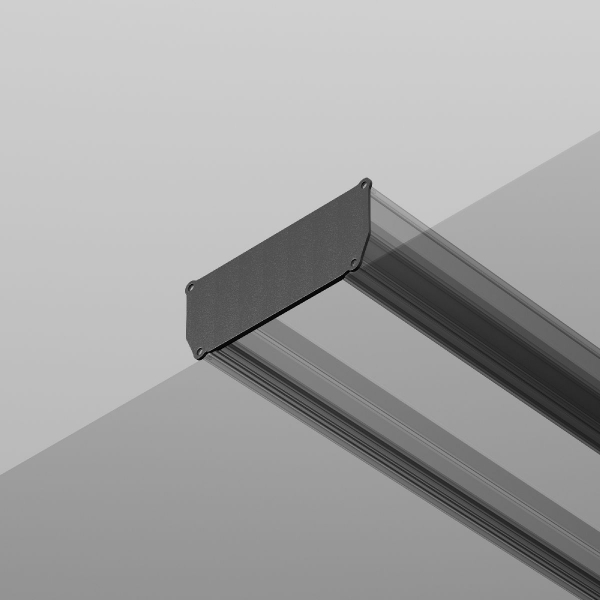 Заглушка декоративная для профиля ALM-9940-SC (4 шт.) Maytoni ALM012EC-SC-W