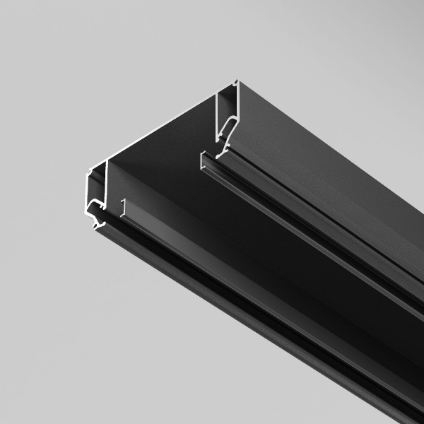 Вставка-заглушка для профиля ALM-9940-SC Maytoni ALM012-SC-B