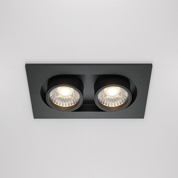 Встраиваемый светильник Maytoni Hidden DL045-02-10W4K-B