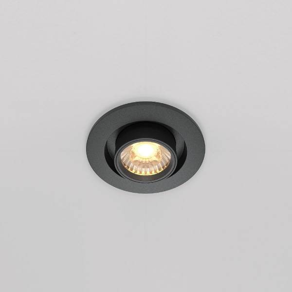 Встраиваемый светильник Maytoni Hidden DL045-01-10W3K-B