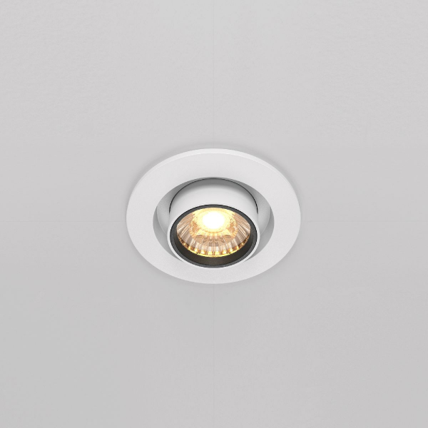 Встраиваемый светильник Maytoni Hidden DL045-01-10W3K-W