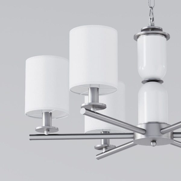 Подвесная люстра Eurosvet 60146/6 никель Smart a063868