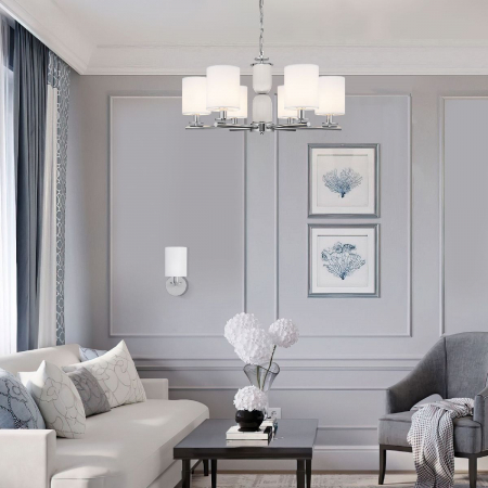 Eurosvet 60146/6 никель Smart