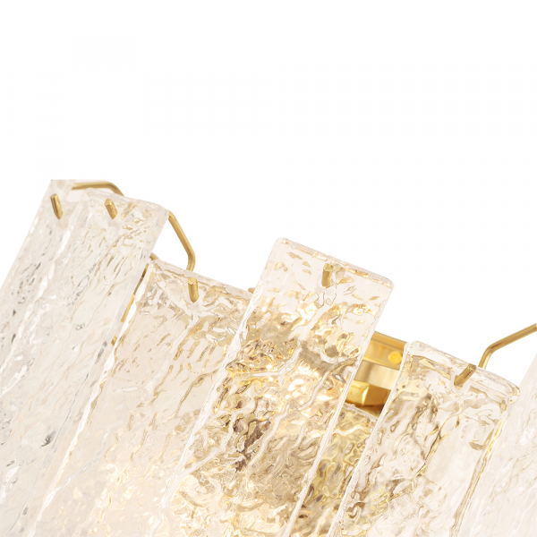 Настенный светильник Crystal Lux RICARDO AP3 BRASS
