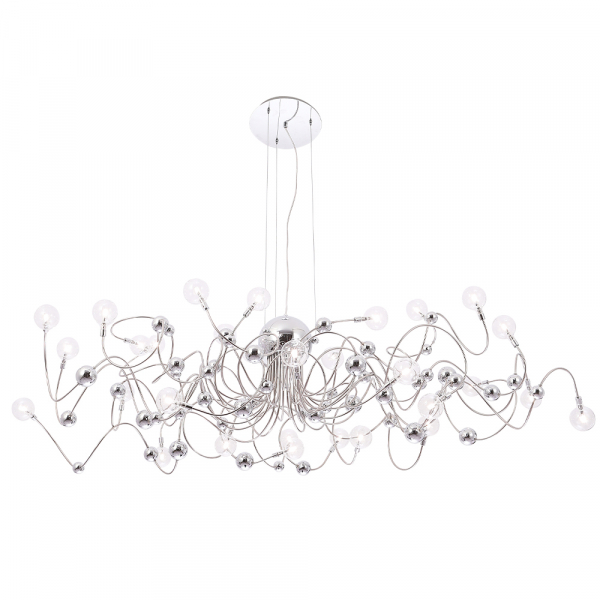 Подвесная люстра Crystal Lux MEDUSA SP30 CHROME