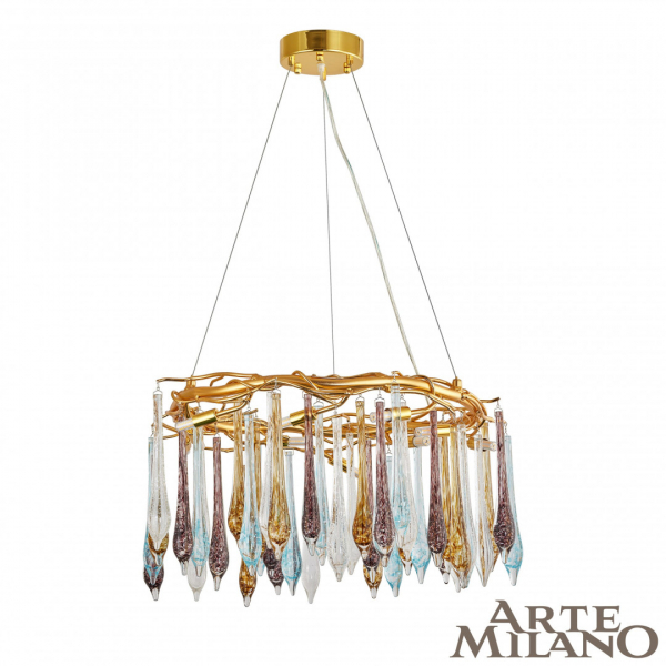 Подвесная люстра Arte Milano 500.D800.H350.G9.10 G