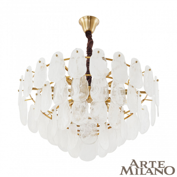Подвесная люстра Arte Milano 2853.D750.H390.E14.18 G