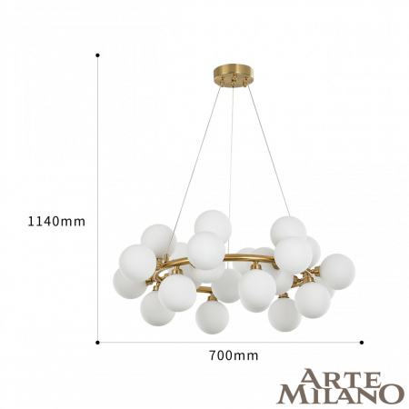 Arte Milano BA.55398.D700.G9.25 G