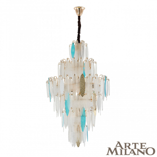Подвесная люстра Arte Milano 1863B.D800.H1300.E14.25 G